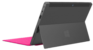 Microsoft Surface Tablet - Rear Semi-Profile View